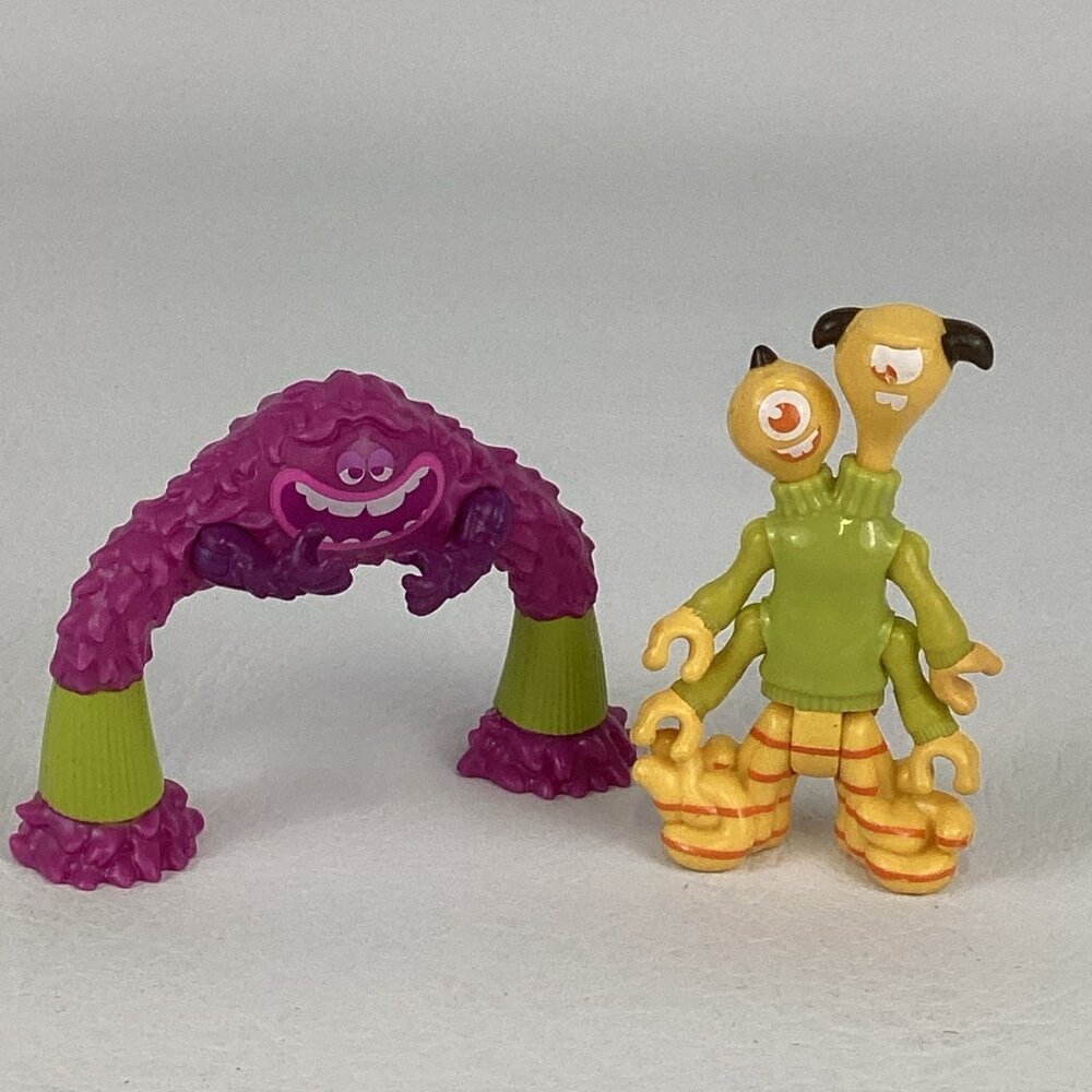 Fisher Price Imaginext Disney Pixar Monsters University Art Terri Terry Figures